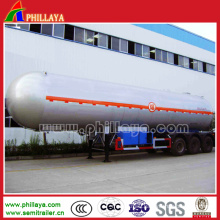 Stainless Steel/Carbon Steel/Alloy Alumimun Optional 3 Axles Tanker Container Oil Water Fuel Carrier Tanker Semi Trailer Truck